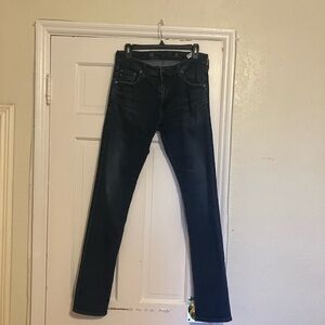 AG Adriano Goldschmied Men's Tellis Modern Slim Jeans - Dark Blue